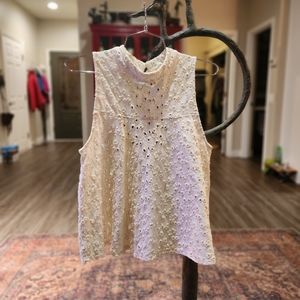 Free People Open Back Tank Top